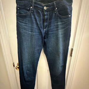 AG Women’s Dark Blue Skinny Denim Jeans